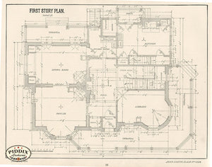 Pdxc3000 -- Architecture Engravings Black & White Engraving