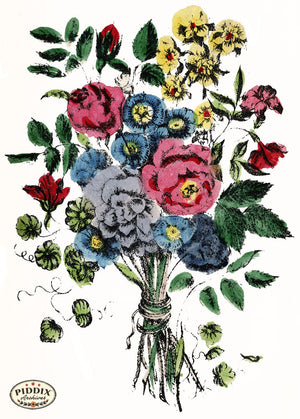 Pdxc4327 -- Flowers Color Illustration