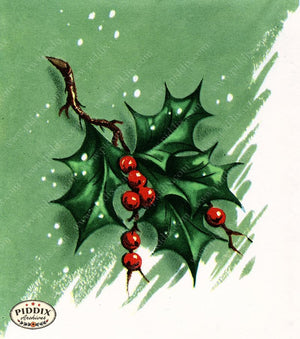 PDXC20384b -- Christmas Holly