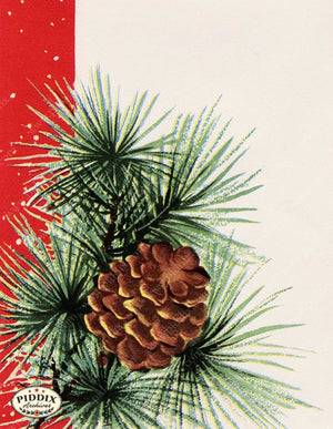 PDXC20388b -- Christmas Pine Cone