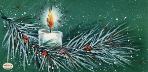 PDXC20390a -- Christmas Candle Bough