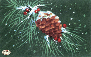 PDXC20393b -- Christmas Pine Cone