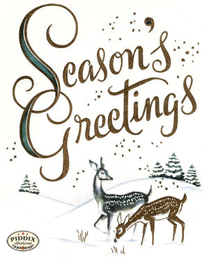 PDXC20437a -- Seasons Greetings Deer