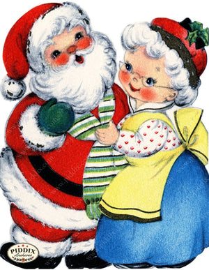 PDXC20524a -- Santa and Mrs. Claus