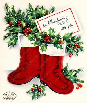 PDXC21596a -- Holly Boots Christmas Wish