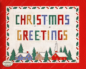 PDXC21606a -- Christmas Greetings Cross Stitch