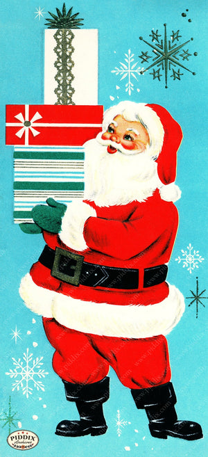 PDXC21661a -- Santa with Presents