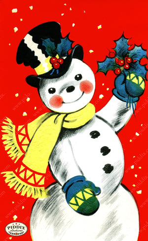 PDXC23491a -- Snowman Holly