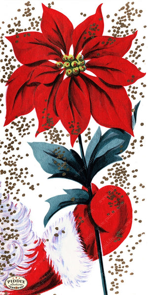 PDXC23516a -- Santa Hand Poinsettia