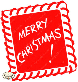PDXC23522b -- Merry Christmas Sign