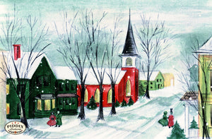 PDXC23537a -- Snowy Village