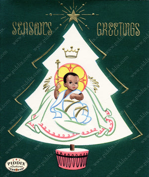 PDXC23540a -- Baby Jesus Seasons Greetings