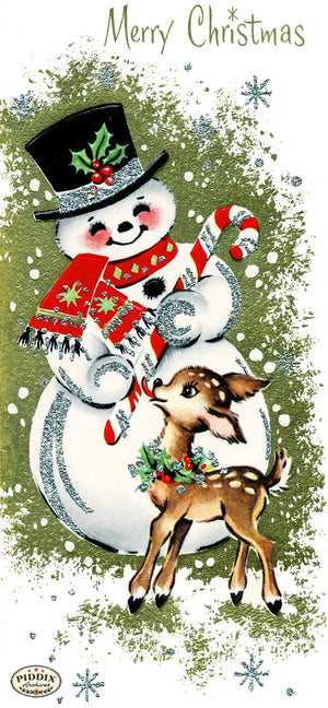 PDXC23558a -- Snowman and Deer