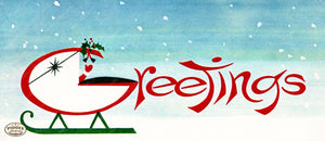 PDXC23563a -- Greetings Santa Sleigh