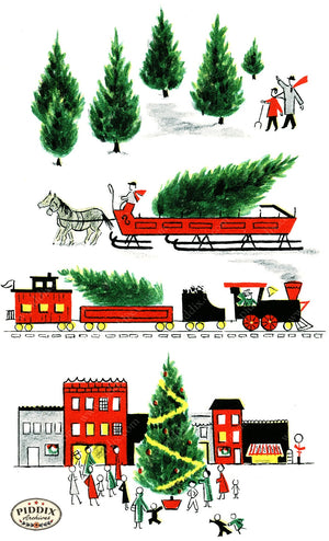 PDXC23564a -- Christmas Vehicles and People