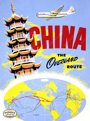 PDXC7363b -- Vintage Travel Posters