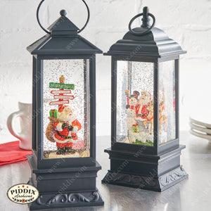 Christmas Santa Lantern -- Piddix Licensed Products Licensed Piddix Product