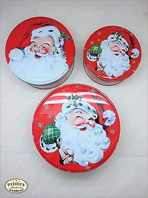 Christmas Tins -- Piddix Licensed Products Licensed Piddix Product