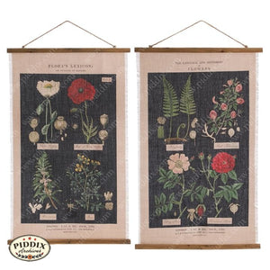 Floral Botanical Fabric Wall Art -- Piddix Licensed Products Licensed Piddix Product