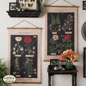 Floral Botanical Fabric Wall Art -- Piddix Licensed Products Licensed Piddix Product