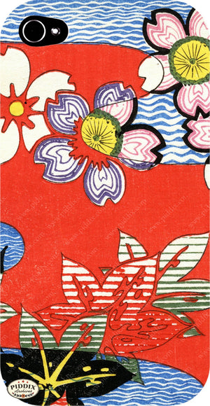 Japanese Woodblock Patterns Pdxc6403 Color Illustration