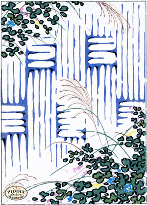 Japanese Woodblock Patterns Pdxc6404 Color Illustration
