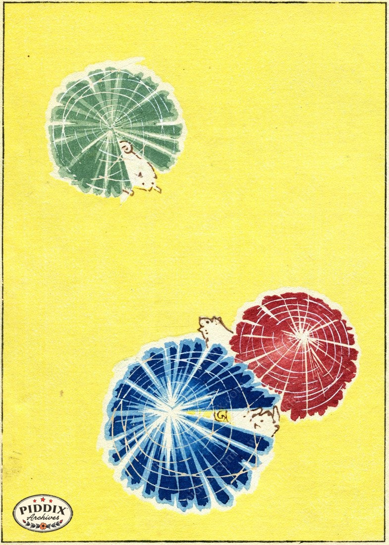 Japanese Woodblock Patterns Pdxc6409 Color Illustration