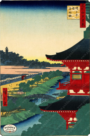 Japanese Woodblocks 1850S Pdxc1069 Color Illustration