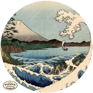 Japanese Woodblocks 1850S Pdxc1071 Color Illustration