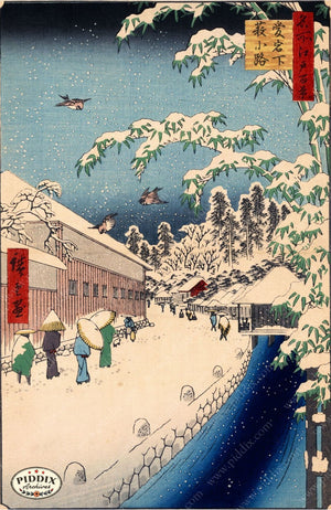 Japanese Woodblocks 1850S Pdxc3109 Color Illustration