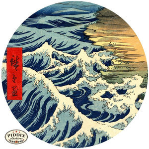 Japanese Woodblocks 1850S Pdxc5680 Color Illustration