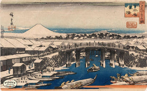 Japanese Woodblocks 1850S Pdxc5809 Color Illustration