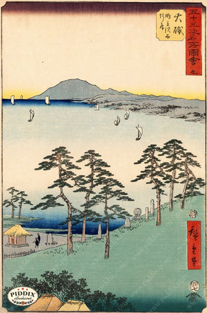 Japanese Woodblocks 1850S Pdxc5836 Color Illustration