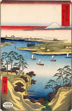 Japanese Woodblocks 1850S Pdxc5840 Color Illustration