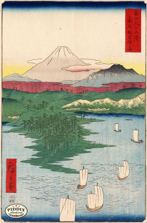Japanese Woodblocks 1850S Pdxc5842 Color Illustration