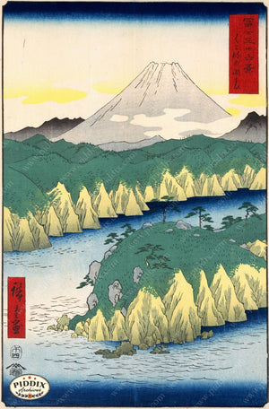 Japanese Woodblocks 1850S Pdxc5843 Color Illustration