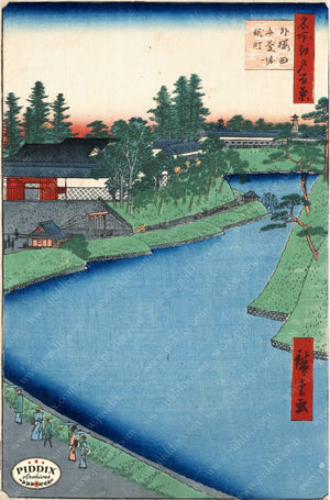 Japanese Woodblocks 1850S Pdxc5850 Color Illustration
