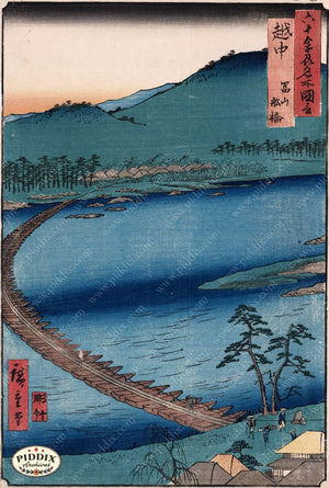 Japanese Woodblocks 1850S Pdxc5858 Color Illustration