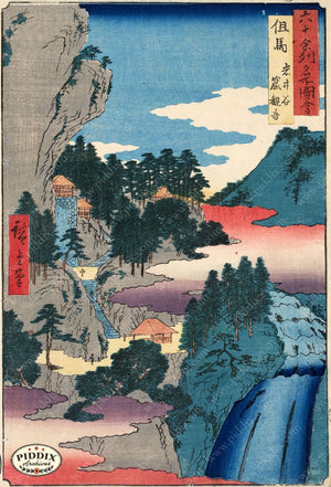 Japanese Woodblocks 1850S Pdxc5860 Color Illustration