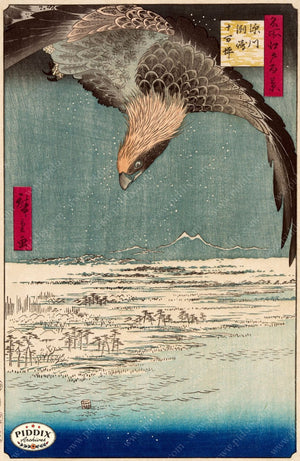 Japanese Woodblocks 1850S Pdxc5864 Color Illustration