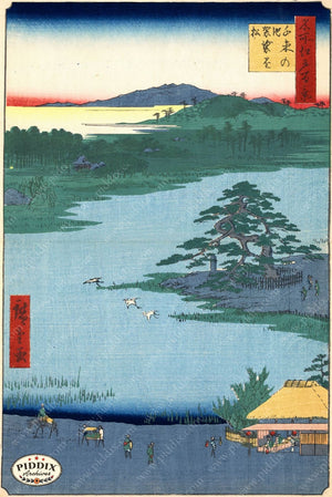 Japanese Woodblocks 1850S Pdxc5869 Color Illustration