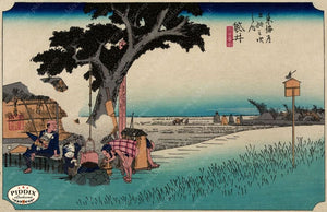 Japanese Woodblocks 1850S Pdxc5881 Color Illustration