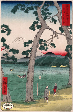 Japanese Woodblocks 1850S Pdxc5882 Color Illustration