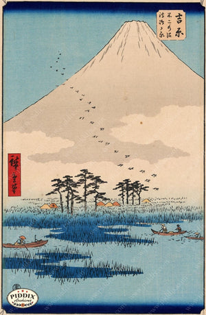 Japanese Woodblocks 1850S Pdxc5885 Color Illustration