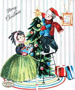 PDXC10002a -- Christmas Color Illustration