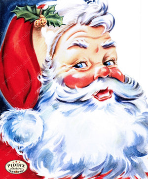 Pdxc10040A -- Santa Claus Color Illustration