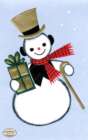 Pdxc10046 -- Snowmen Women Color Illustration