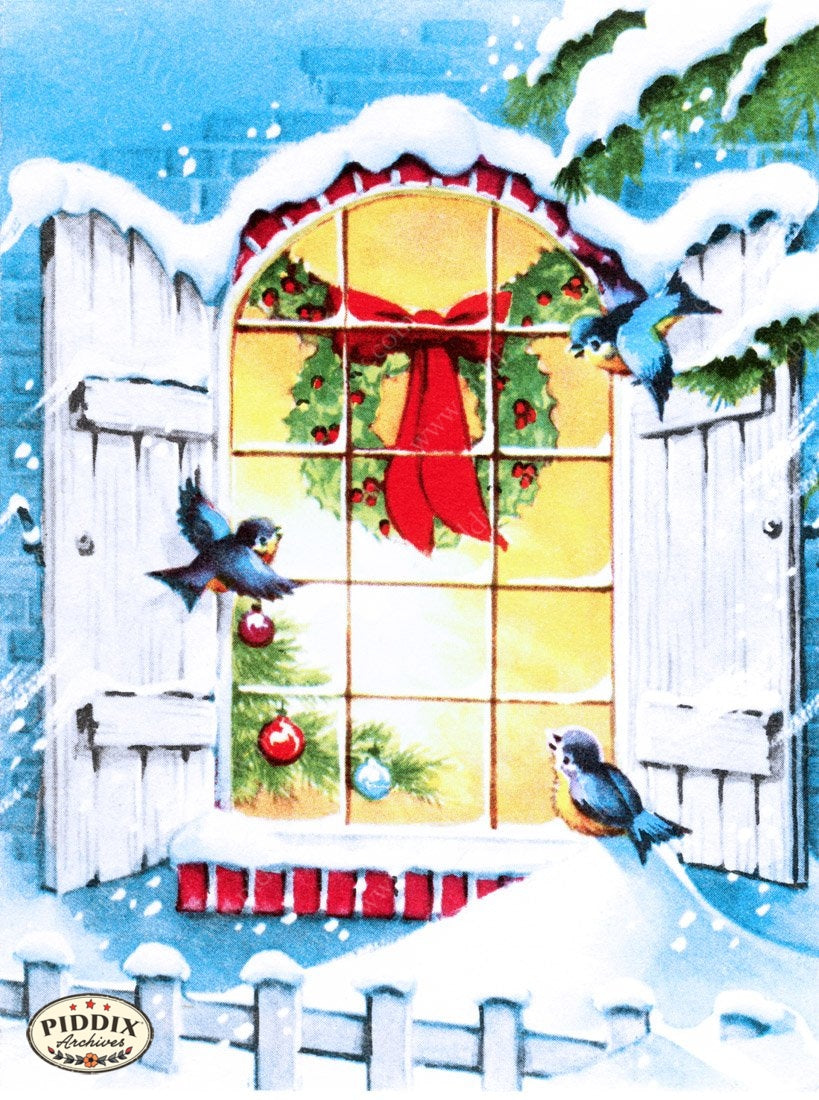 Pdxc10049A -- Snowy Scenes Color Illustration