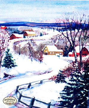 Pdxc10155 -- Snowy Scenes Color Illustration