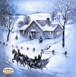 Pdxc10157 -- Snowy Scenes Color Illustration